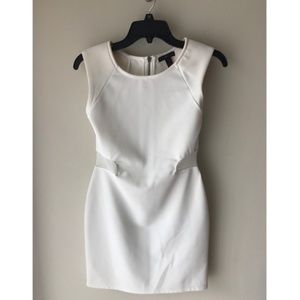 Material Girl White Body-Con Dress